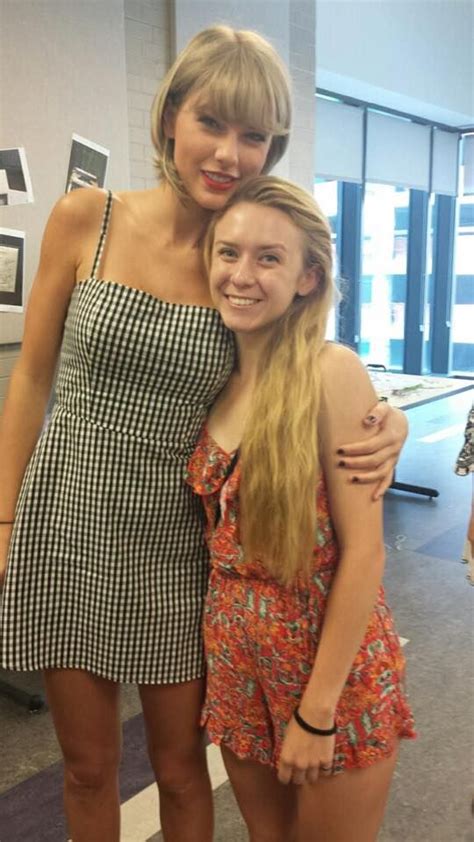 allyanderson|taylor swift and fan.